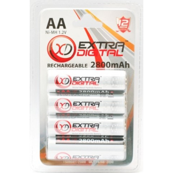 Акумулятор Extradigital AA 2800mAh Ni-MH 4шт